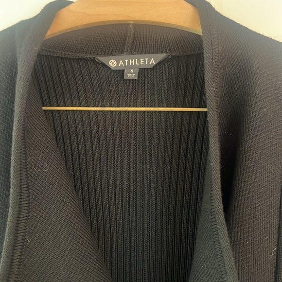 Athleta Black Sweater Jacket - Picture 3 of 8